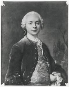 Ritratto di Jean Baptiste Louis Gresset da Louis Tocqué